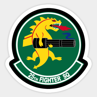 25th Fighter Squadron Sticker